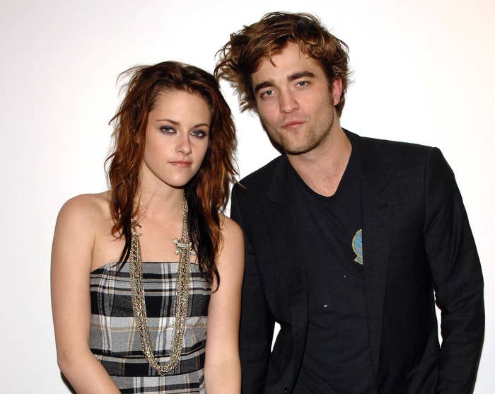 Kristen and Robert pose together at an event