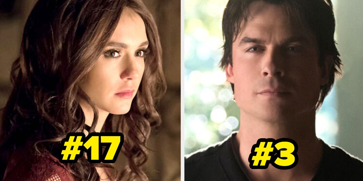 20 Characters From “The Vampire Diaries,” Ranked By How Wild
Their Names And Faces Are