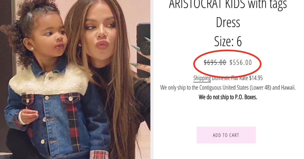 Khloe Kardashian tries to sell fans True Thompson's used kids clothes  including $700 sneakers and $800 Fendi sweater