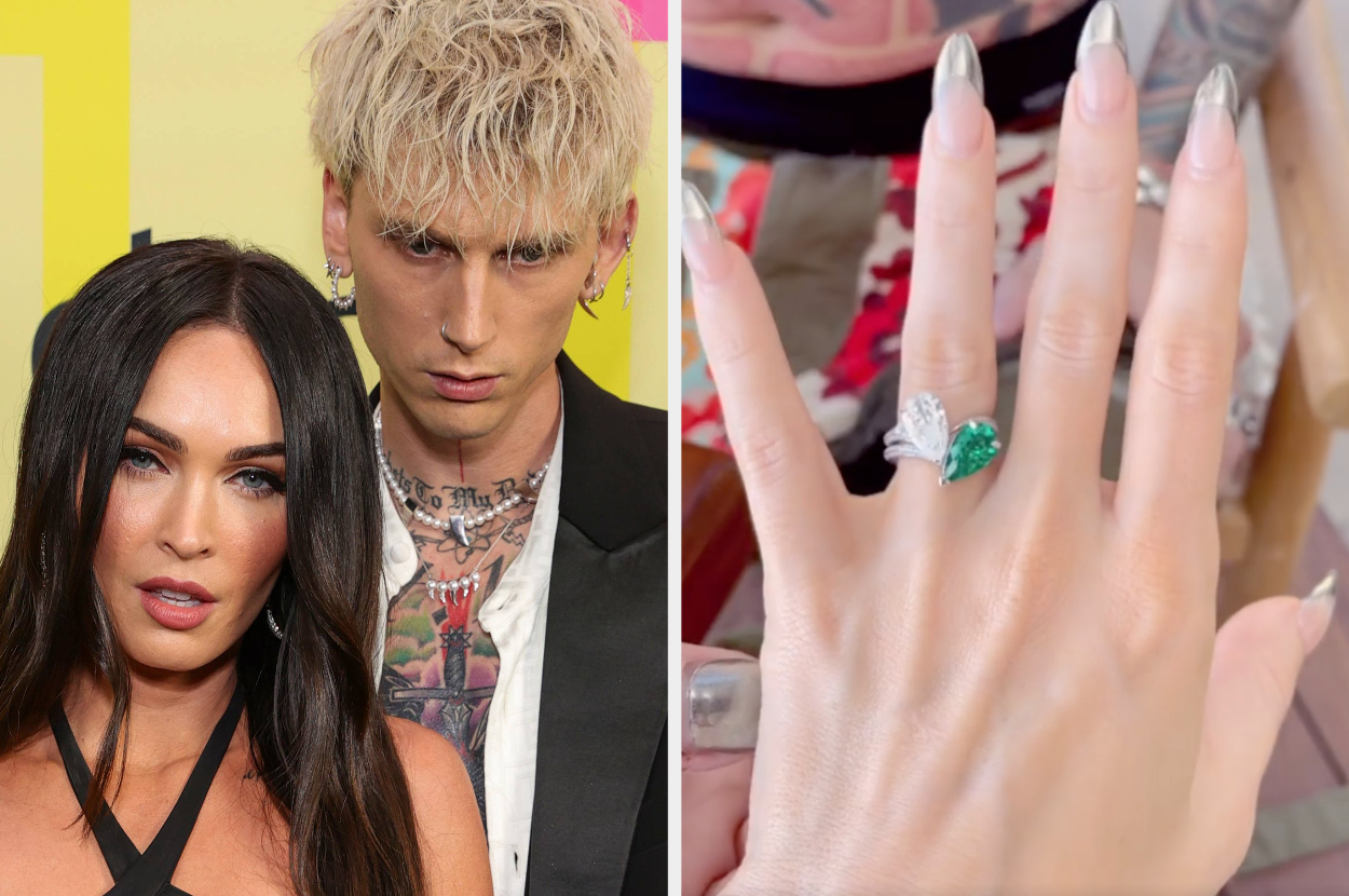 Megan Fox's engagement ring has thorns and hurts to remove