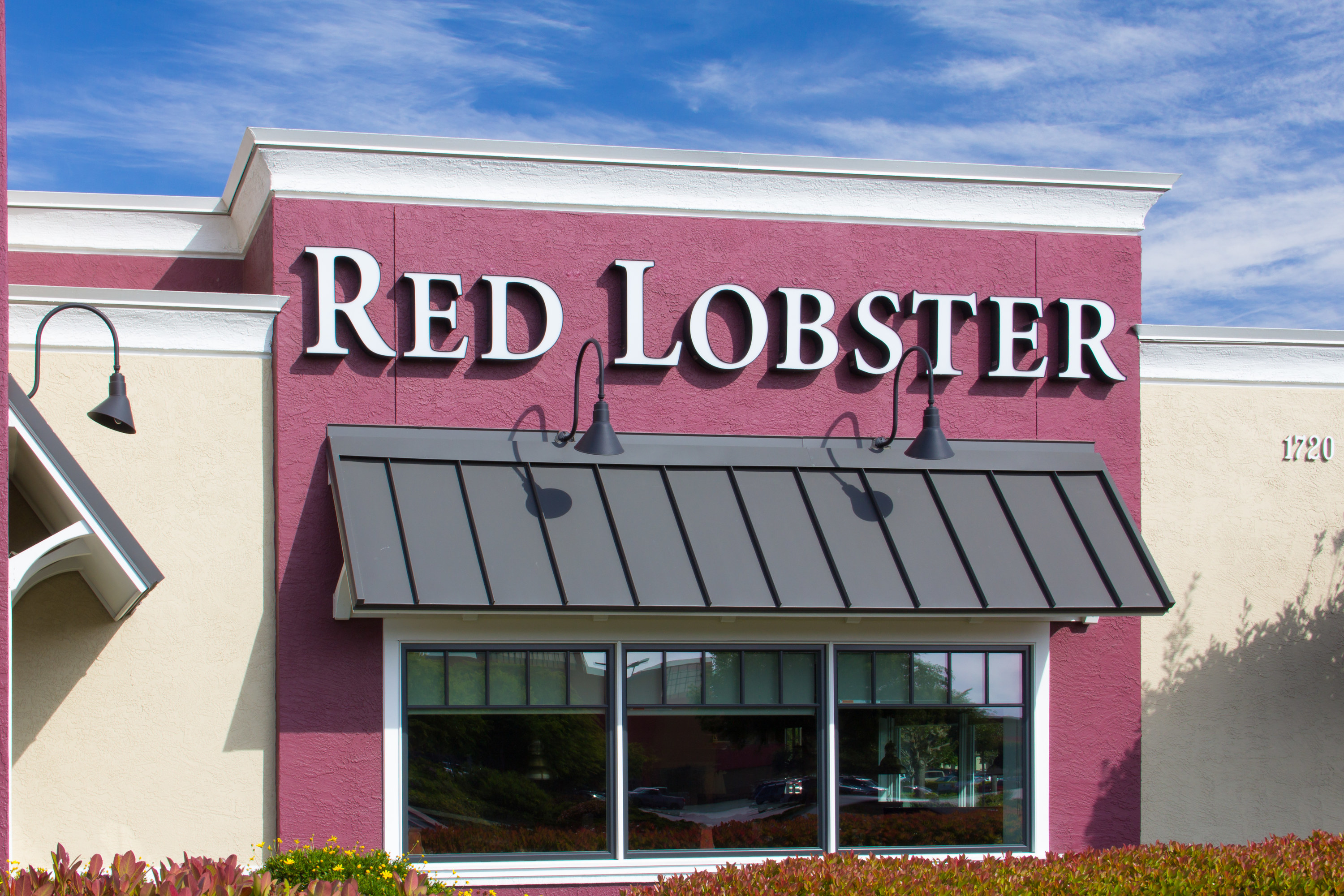 A Red Lobster restaurant
