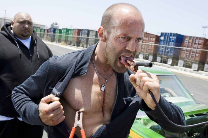 Jason Statham in “Crank 2: High Voltage”