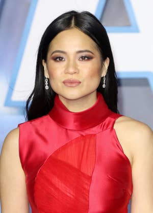 Actor Kelly Marie Tran at the premiere for "Star Wars: The Rise of Skywalker"
