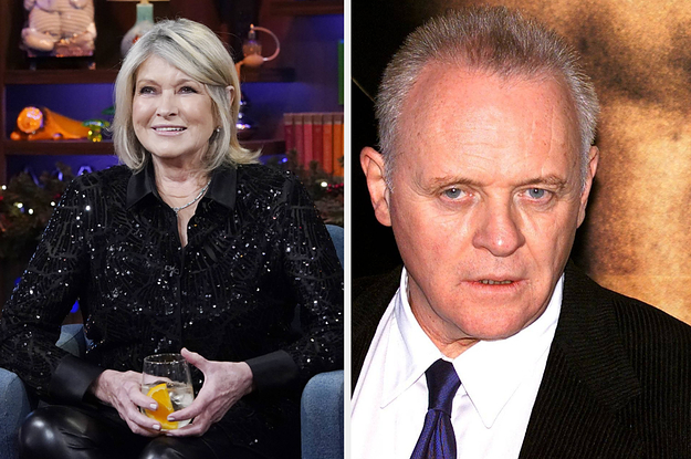 Martha Stewart Says She Had To Break Up With Anthony Hopkins Because She Couldn't Separate Him From Hannibal Lecter