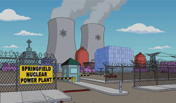 nuclear power plant on &quot;The Simpsons&quot;