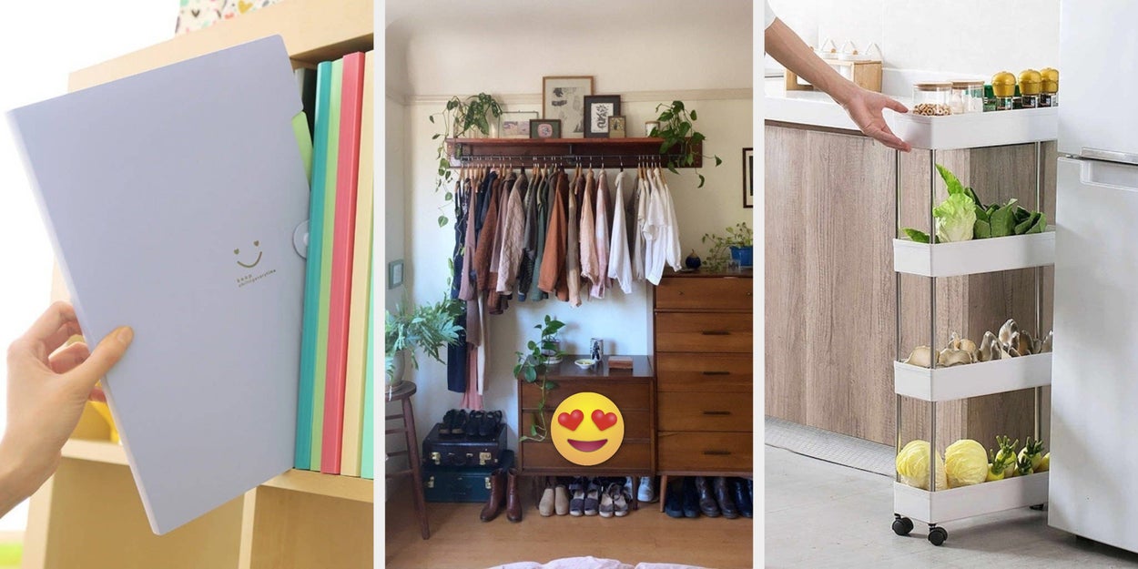 35 Things That’ll Help You Organize Your Place Next
Weekend