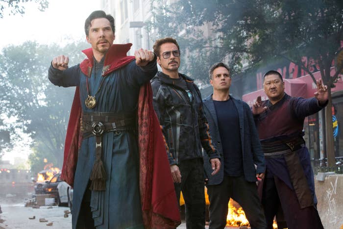 Infinity War cast
