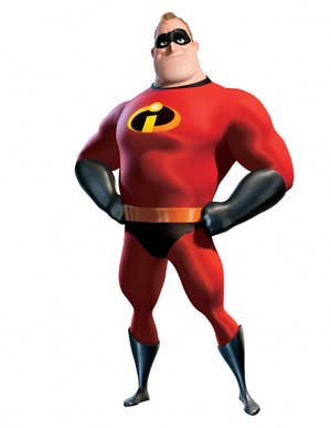 Mr Incredible, the dad from "The Incredibles"