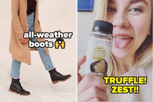 boots and truffle zest 