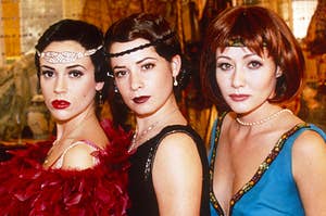 the three main girls from the original charmed 