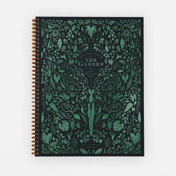 floral print green cover of a botanical journal