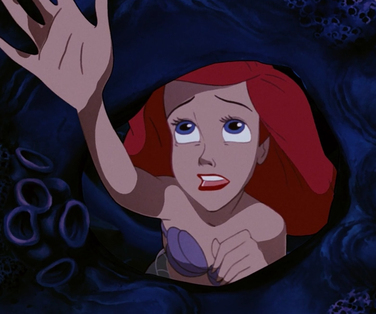 Ariel longs to be a part of the human world in &quot;The Little Mermiad,&quot; as seen in the Disney + documentary, &quot;Howard&quot;
