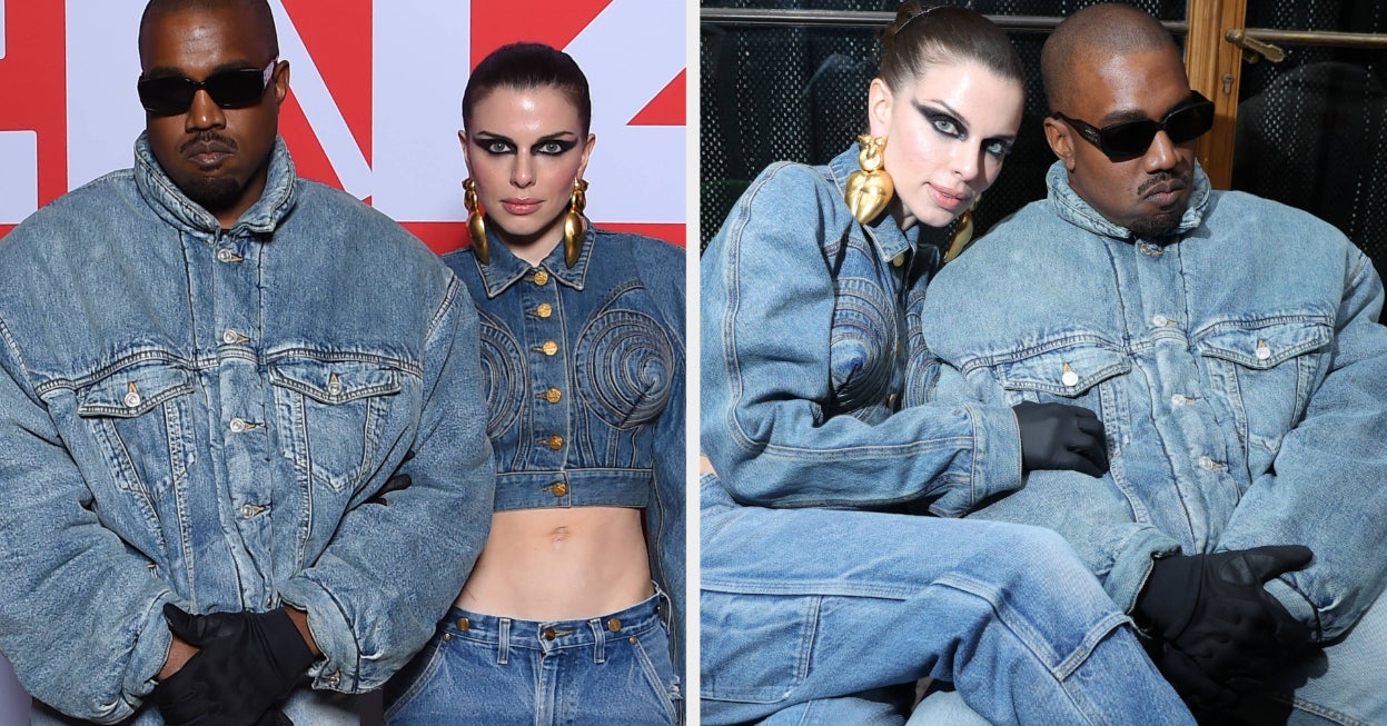 Kanye West And Julia Fox Make Red Carpet Debut