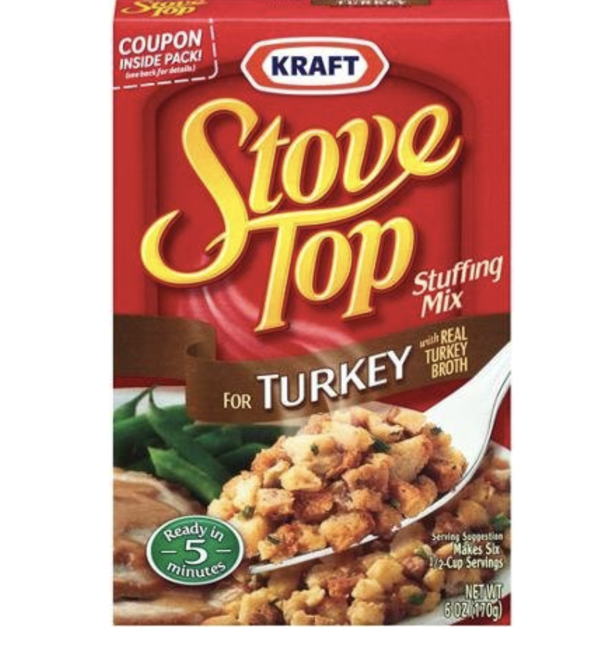 Kraft&#x27;s Stove Top Stuffing Mix box