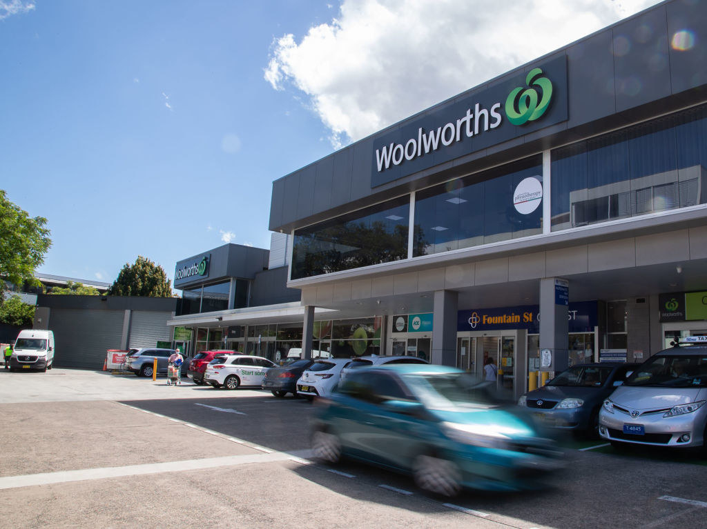 The outside of a Woolworths