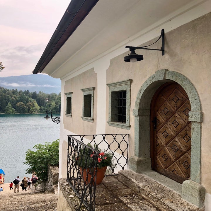Church on the island in Lake Bled