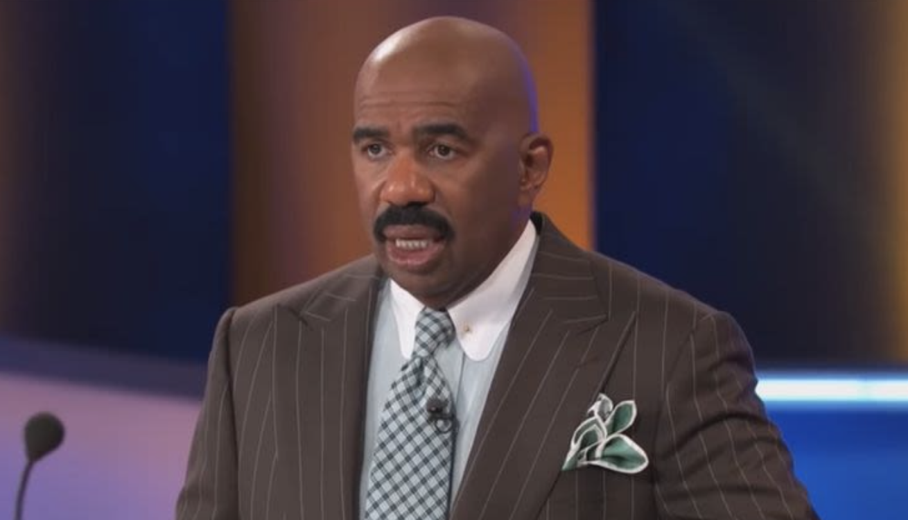 Steve Harvey looking confused