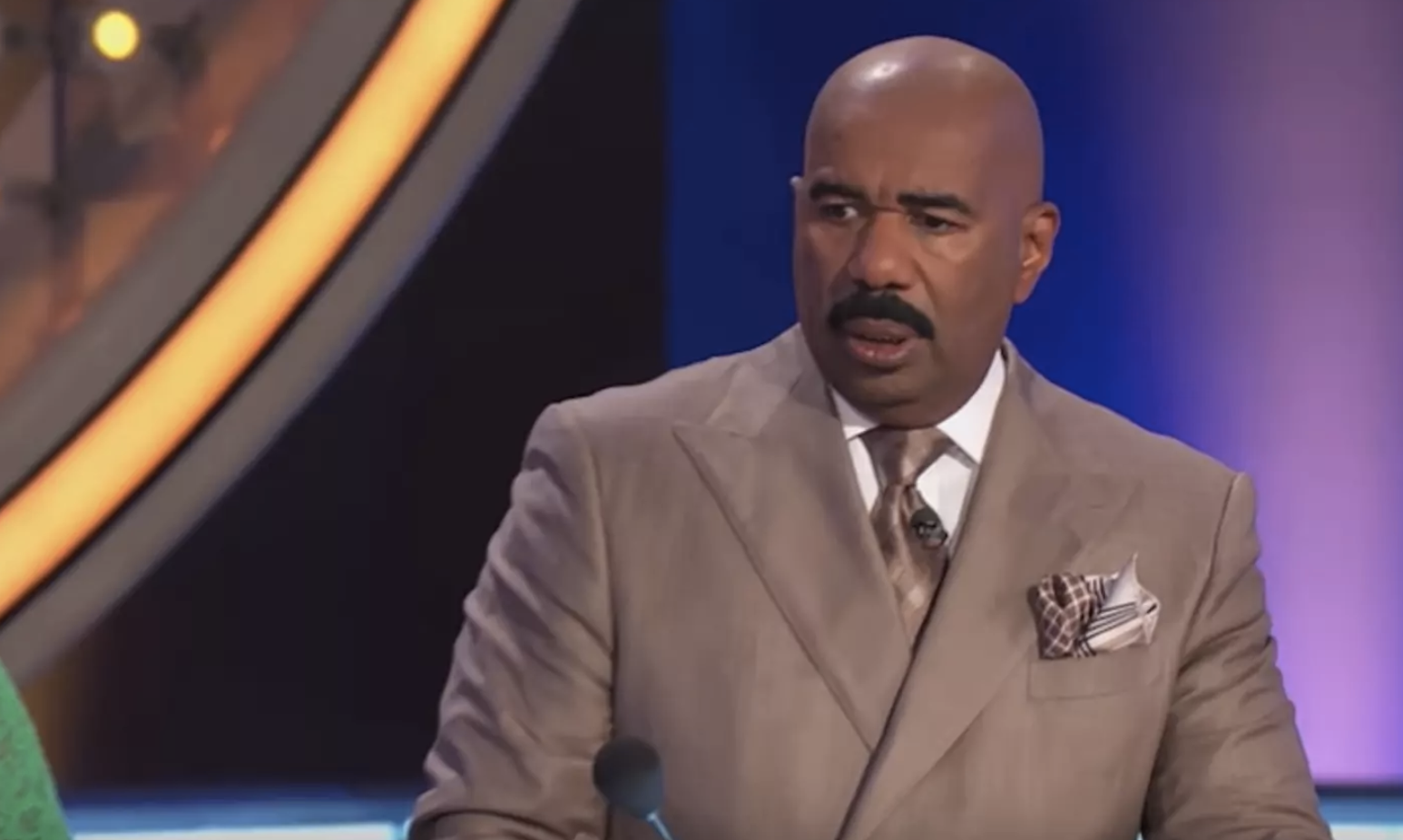 Steve Harvey looking confused