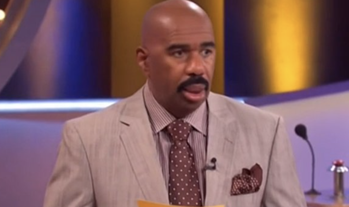 Steve Harvey looking confused