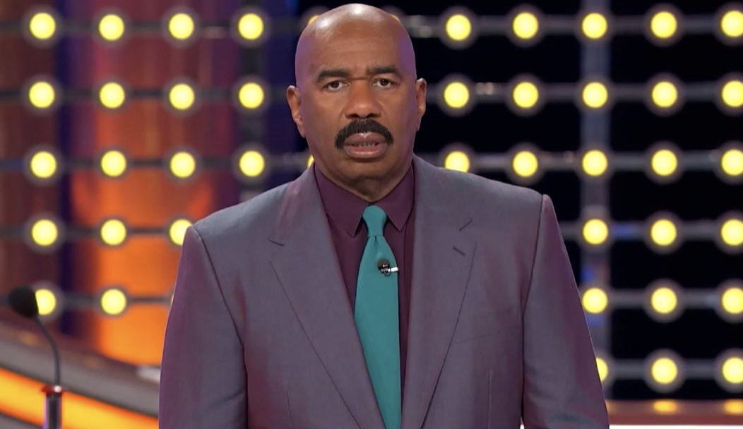 Steve Harvey looking confused