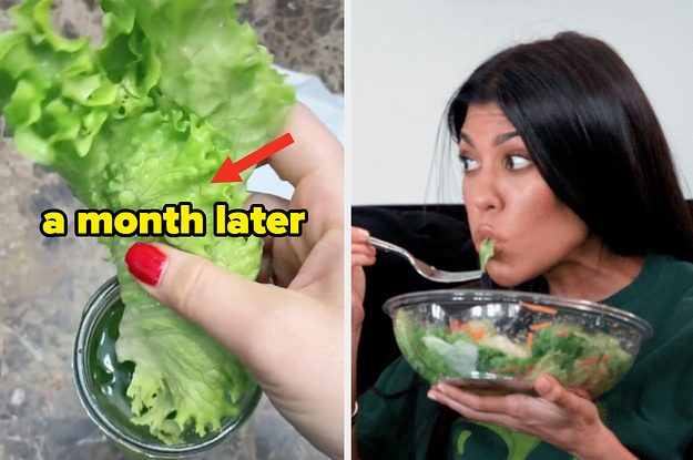 Salad Saver Hack ⚠️⚠️ If you like - Jules The Lazy Cook
