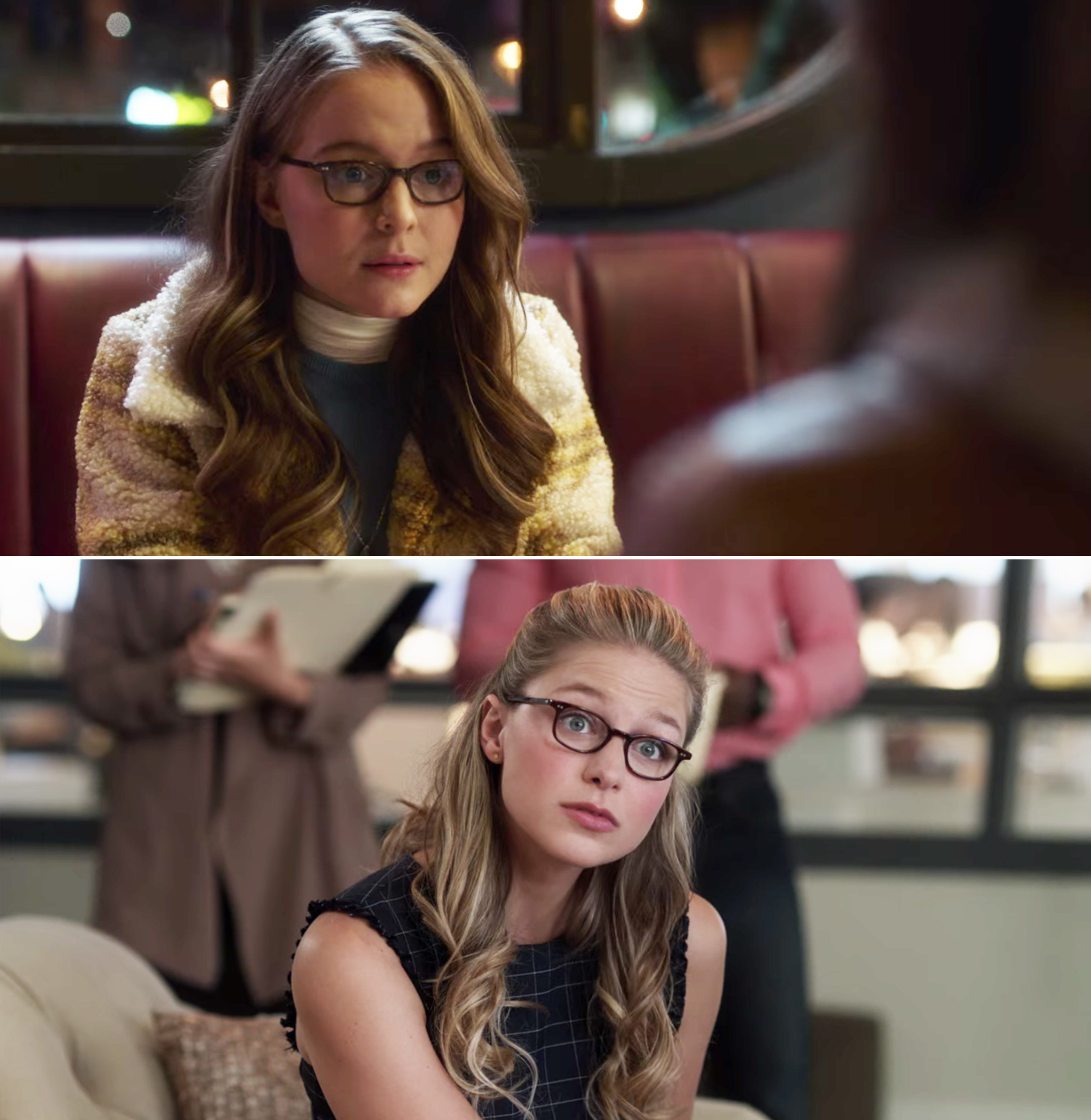 Melissa Benoist Porn Captions - TV Younger Vs Older Casting Photos That Are Brilliant