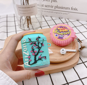 arizona iced tea and bubble tap airpods cases