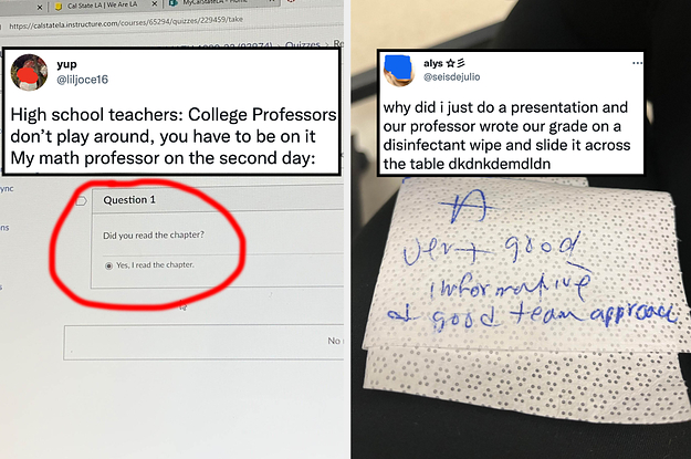 People Are Sharing The Hilarious Difference Between High School Teachers And College Professors And It's HUGE