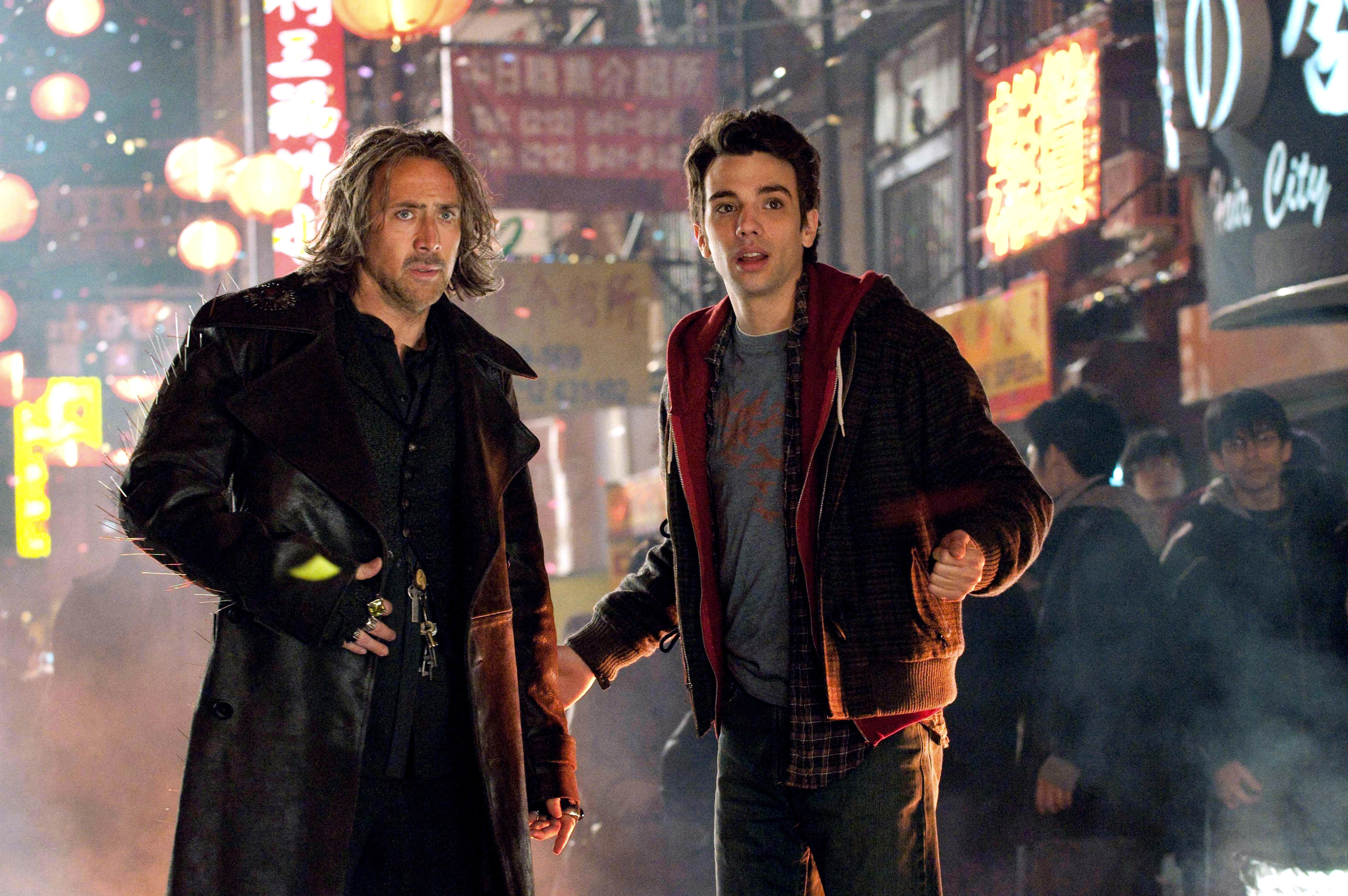 Nicolas Cage and Jay Baruchel in “The Sorcerer’s Apprentice”