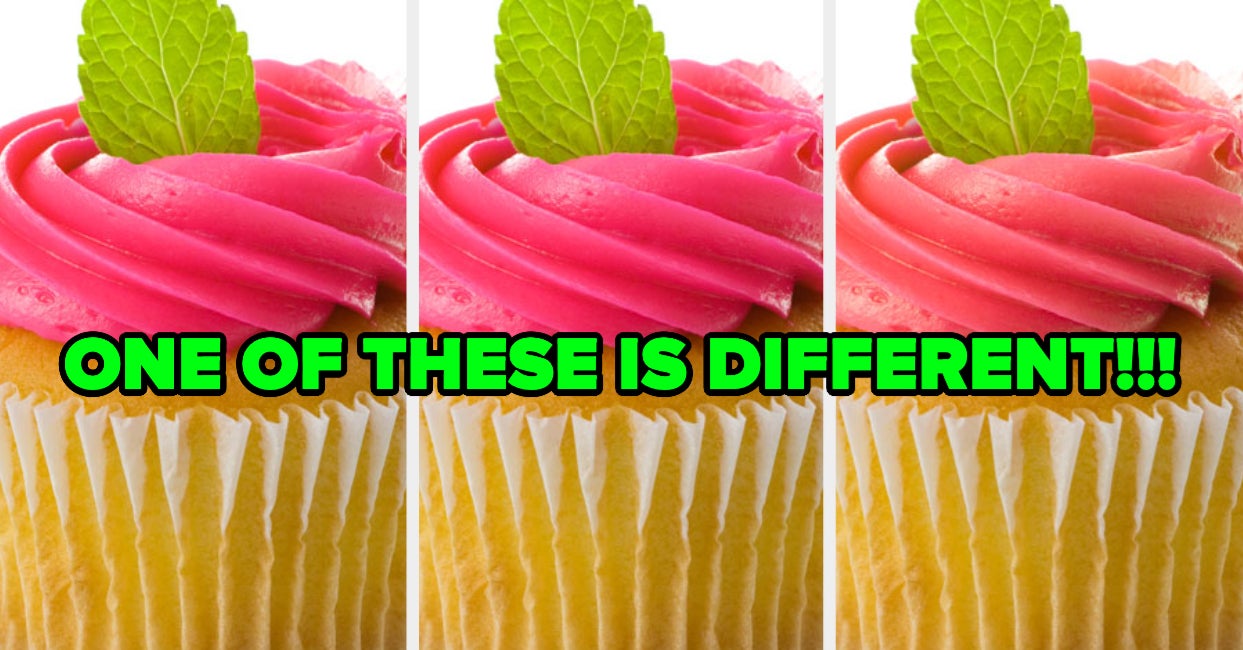 Quiz Which Of These Cupcakes Is Different?