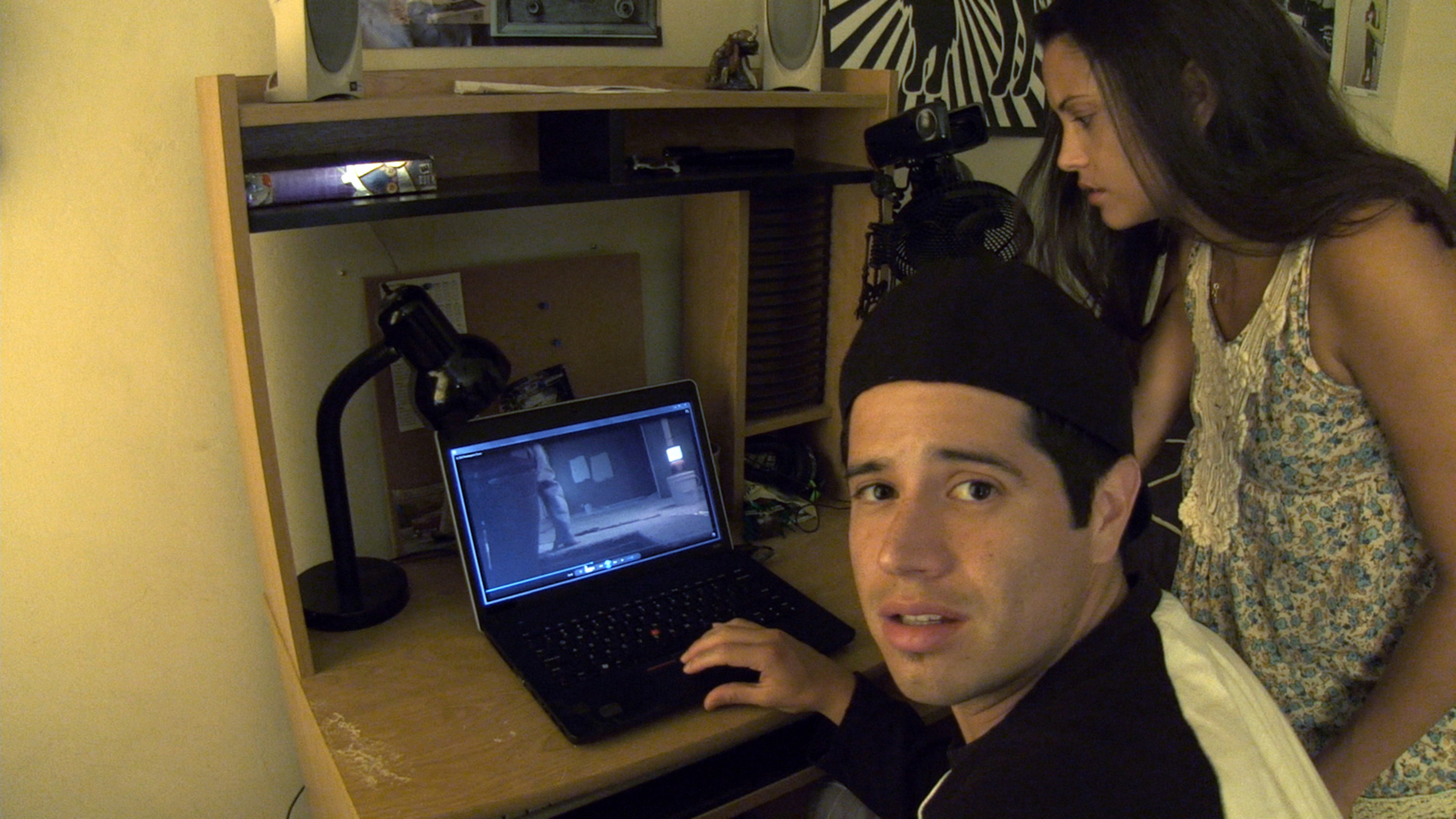 Jorge Diaz and Gabrielle Walsh in &quot;Paranormal Activity: The Marked Ones&quot;