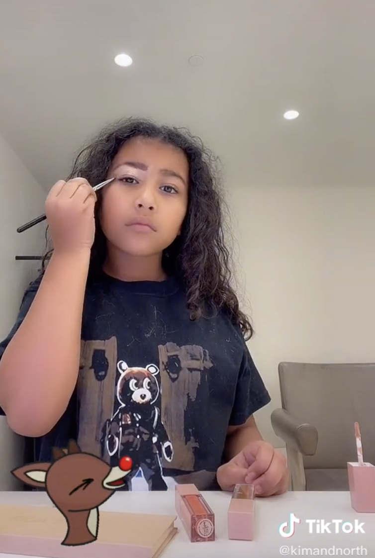 North West Wears Lipstick: Makeup Artists on Kids Wearing Makeup