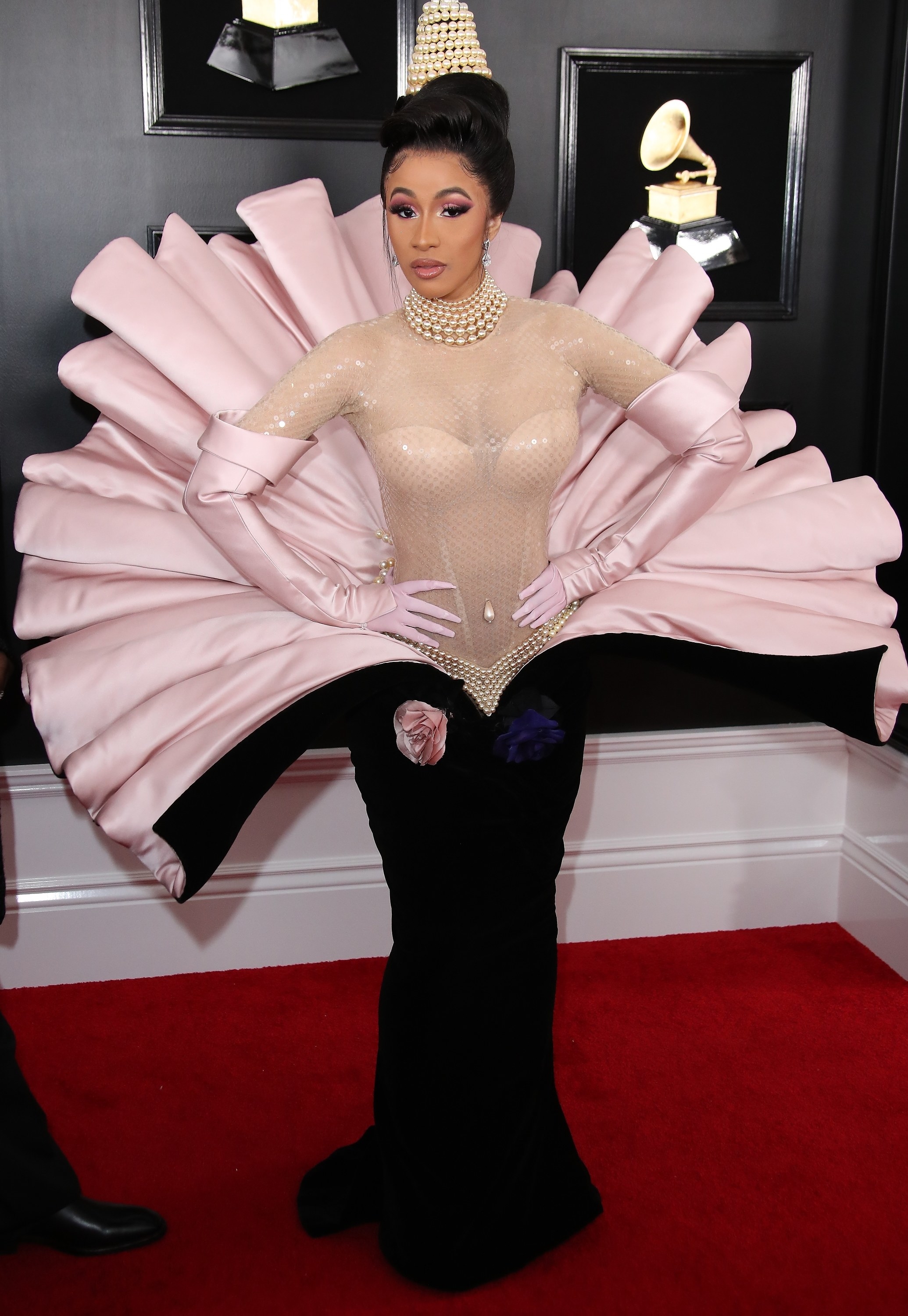 Cardi B attends the 61st Annual GRAMMY Awards at Staples Center