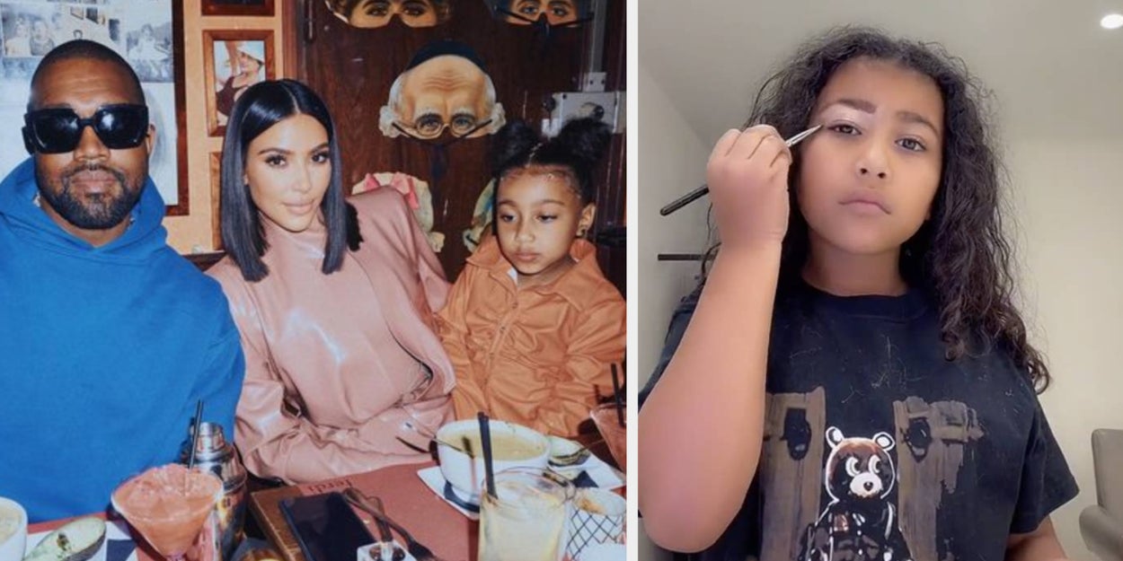 Kanye West Accused Kim Kardashian Of “Trying To Antagonize”
Him By Letting 8-Year-Old North West Wear Lipstick on
TikTok