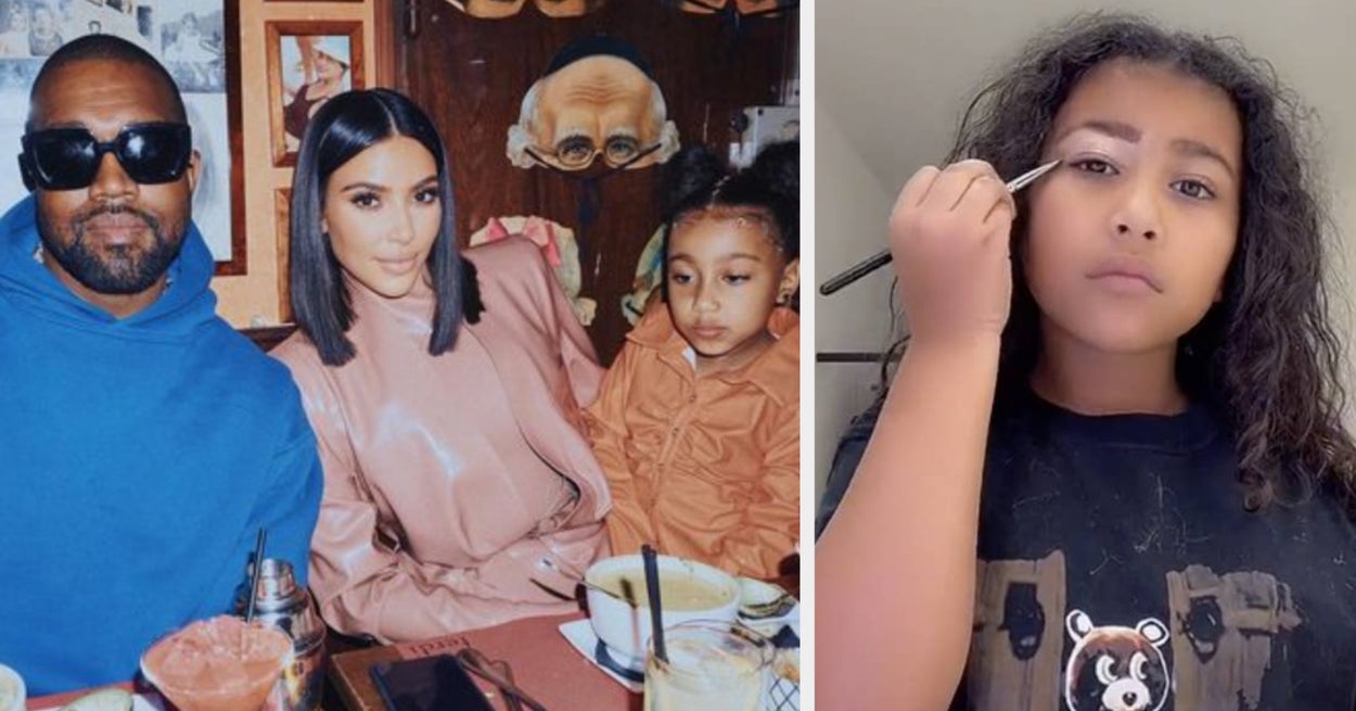 Kanye West Accused Kim Kardashian Of “Trying To Antagonize” Him By Letting 8-Year-Old North West Wear Lipstick On TikTok Without His Permission Days After Dragging Her Parenting In New Lyrics