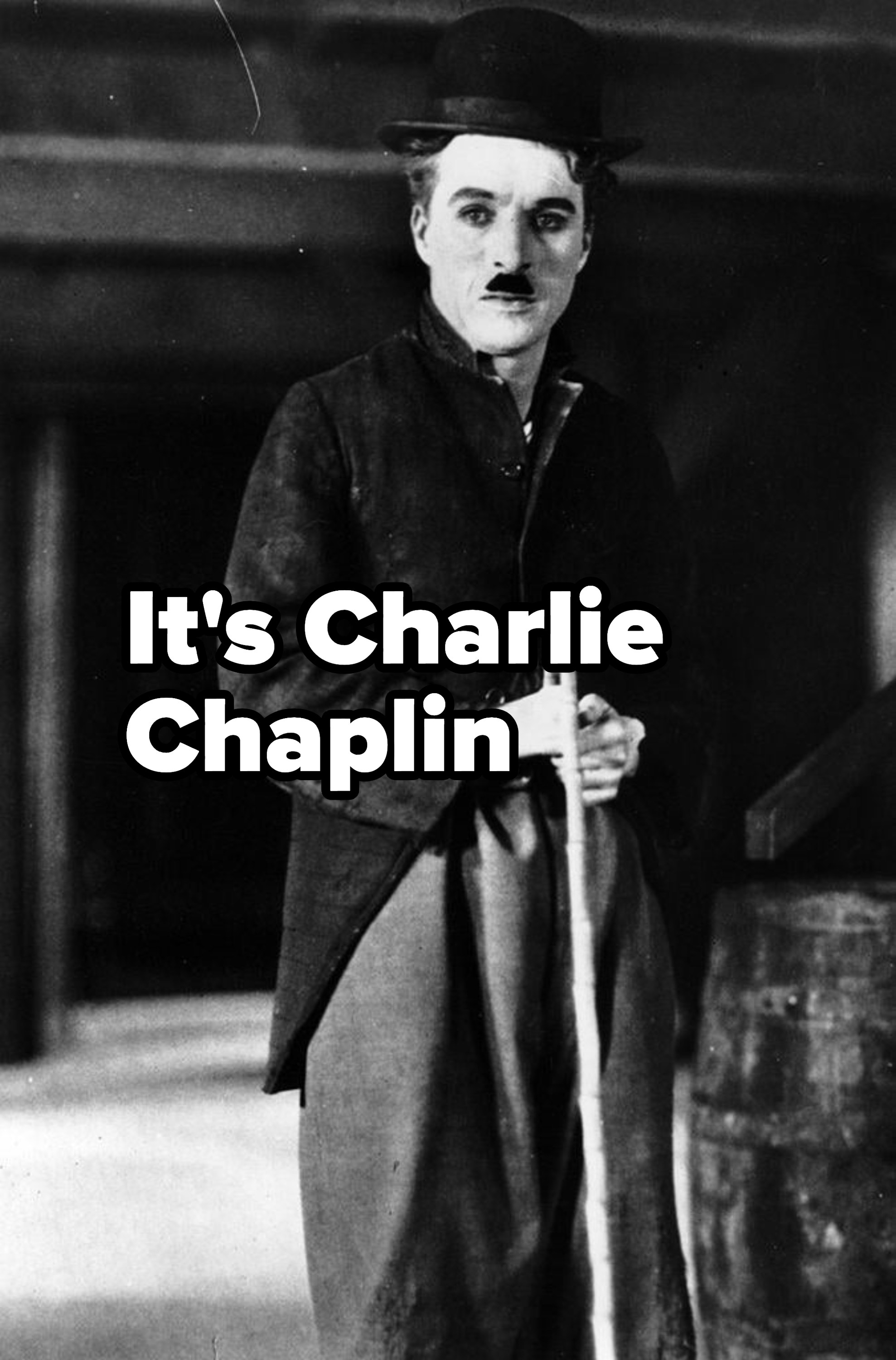it&#x27;s charlie chaplin