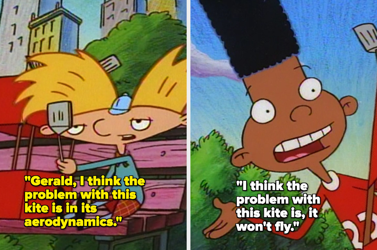 Arnold and Gerald try to get to the bottom of why their kite won&#x27;t fly