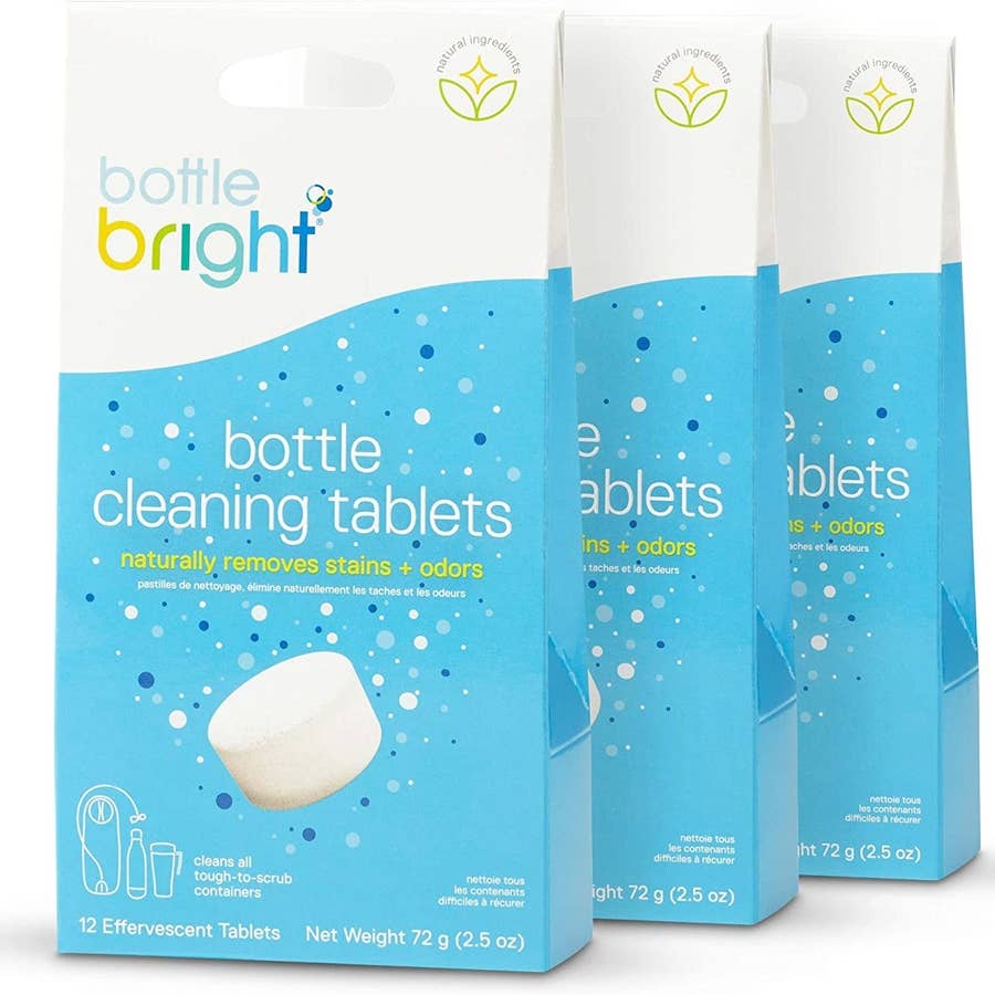 Bottle Bright Bottle Cleaning Tablets - 12 tablets, 72 g