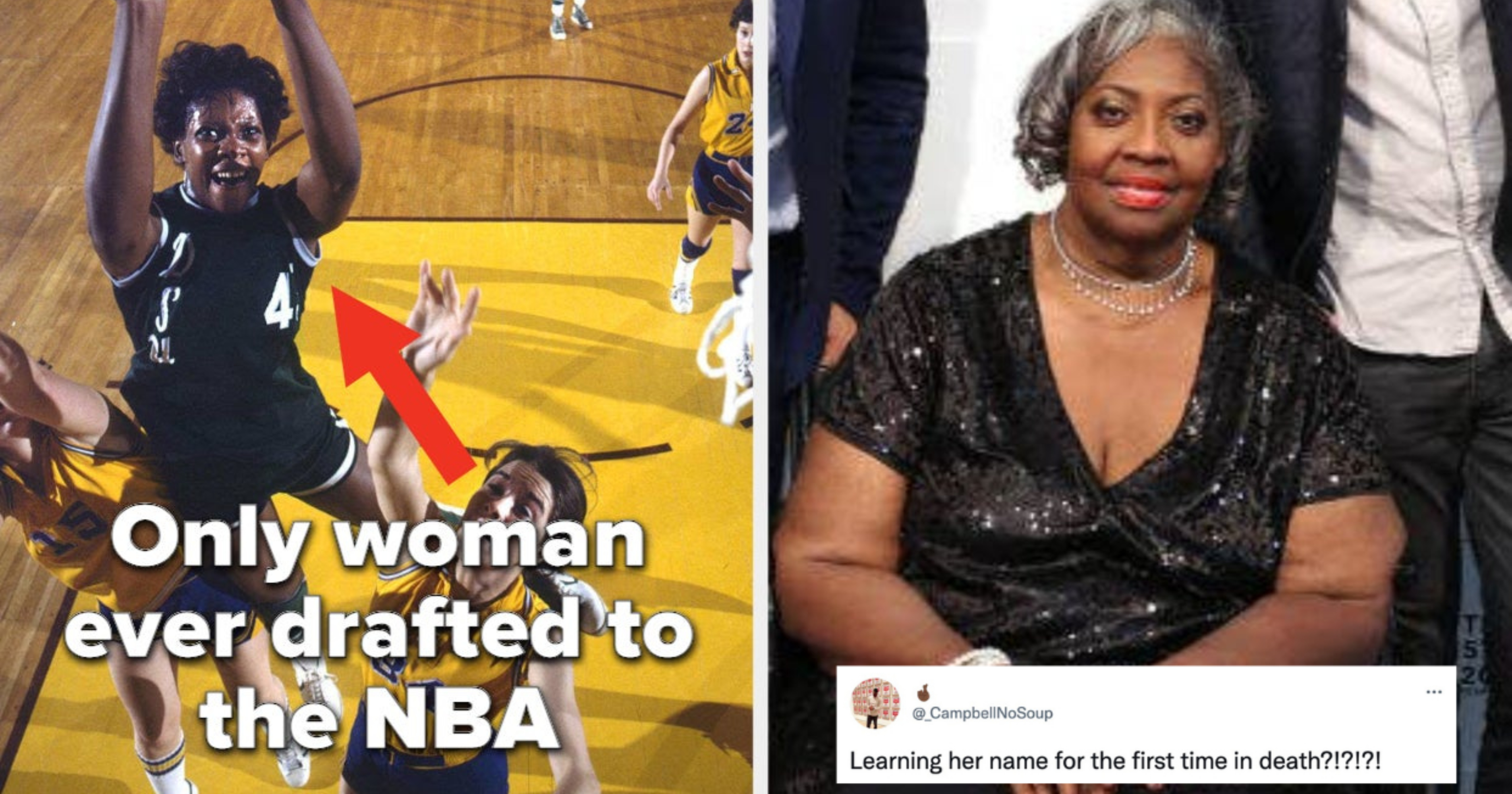 Only woman ever drafted by the NBA dies: Lusia Harris was picked by the New  Orleans Jazz in 1977