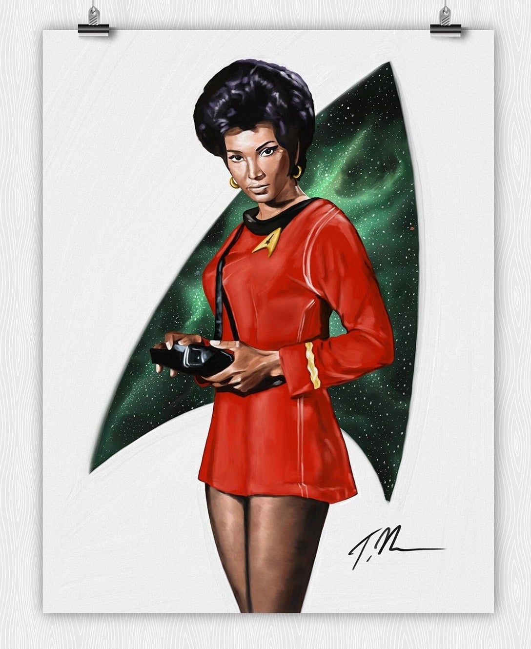 Nyota Uhura Star Trek Art