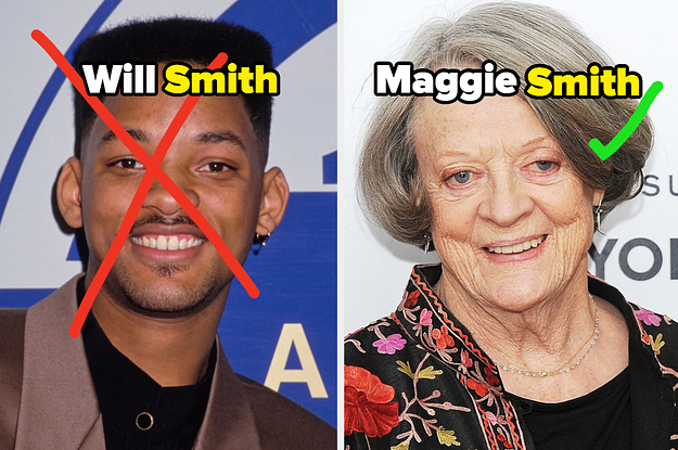 These 68 Famous People Have The Same Last Names, But You Can Only Save One Of Them From Being Erased From History