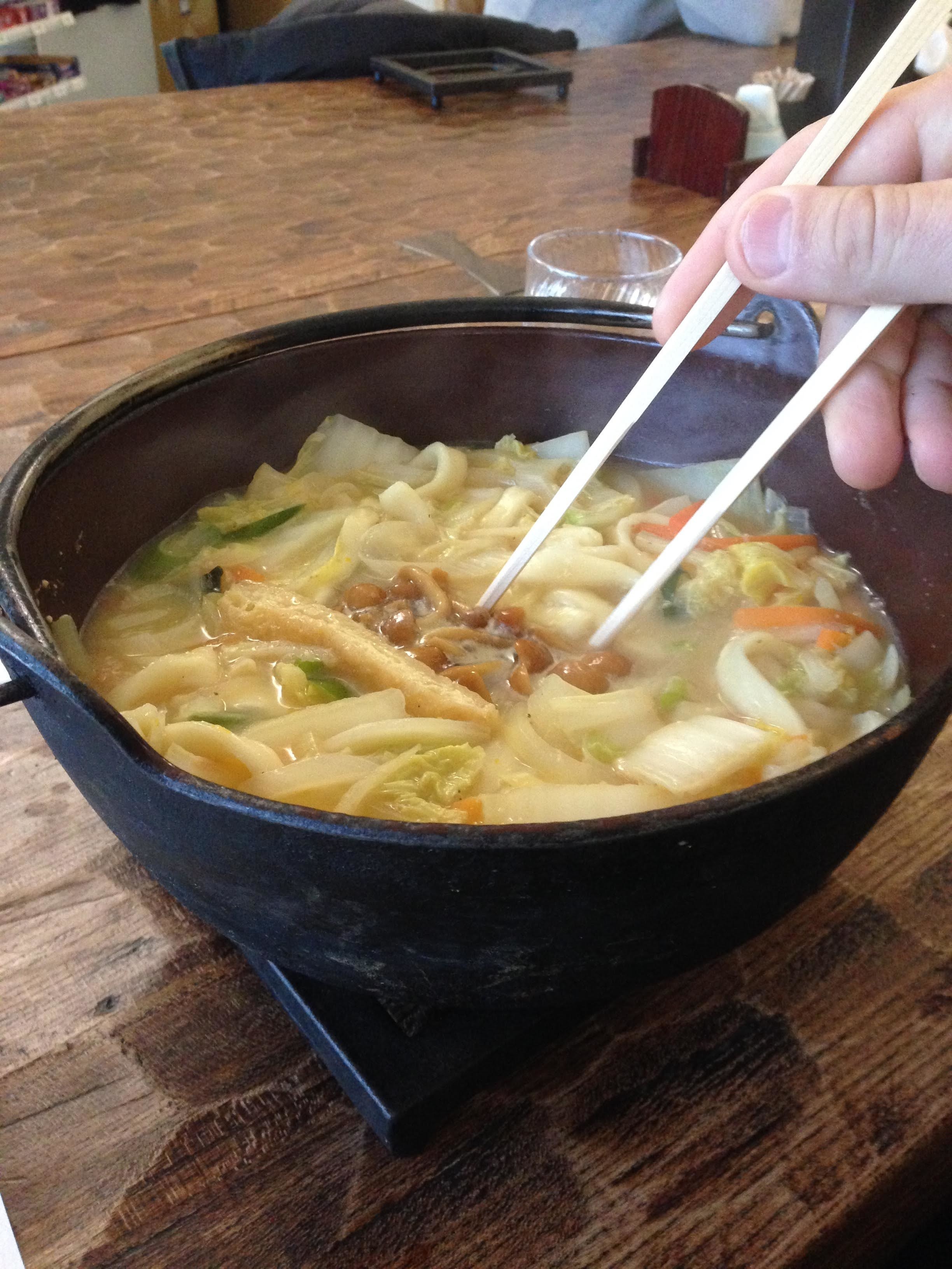 Bowl of noodle soup