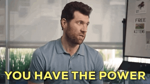 billy eichner shouting you have the power