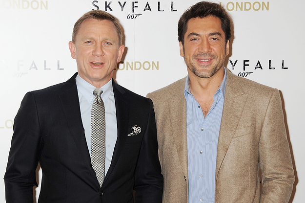 Javier Bardem Once Dressed Like A Bond Girl And Popped Out Of A Cake For Daniel Craig's Birthday