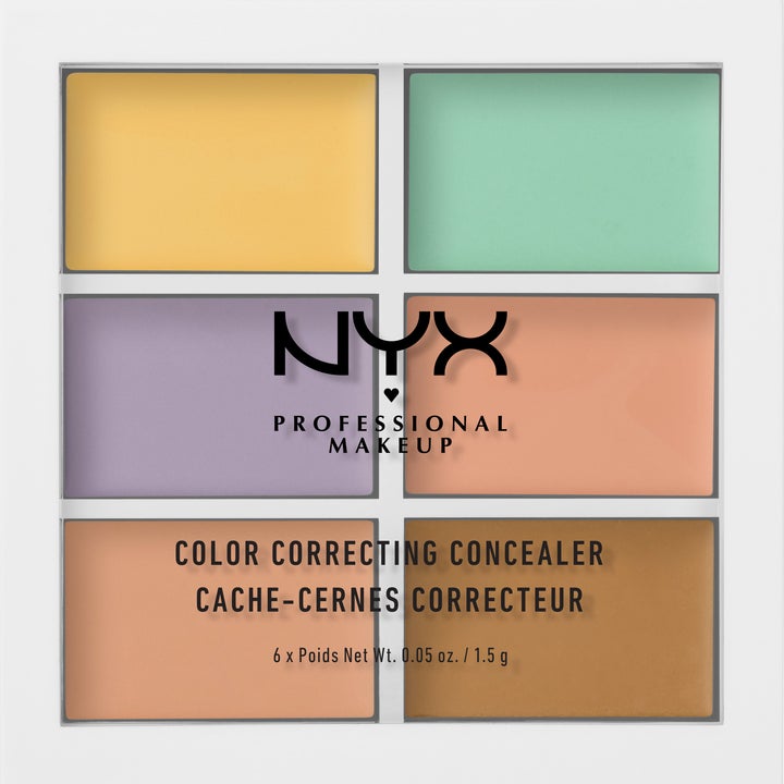 a six pan concealer palette