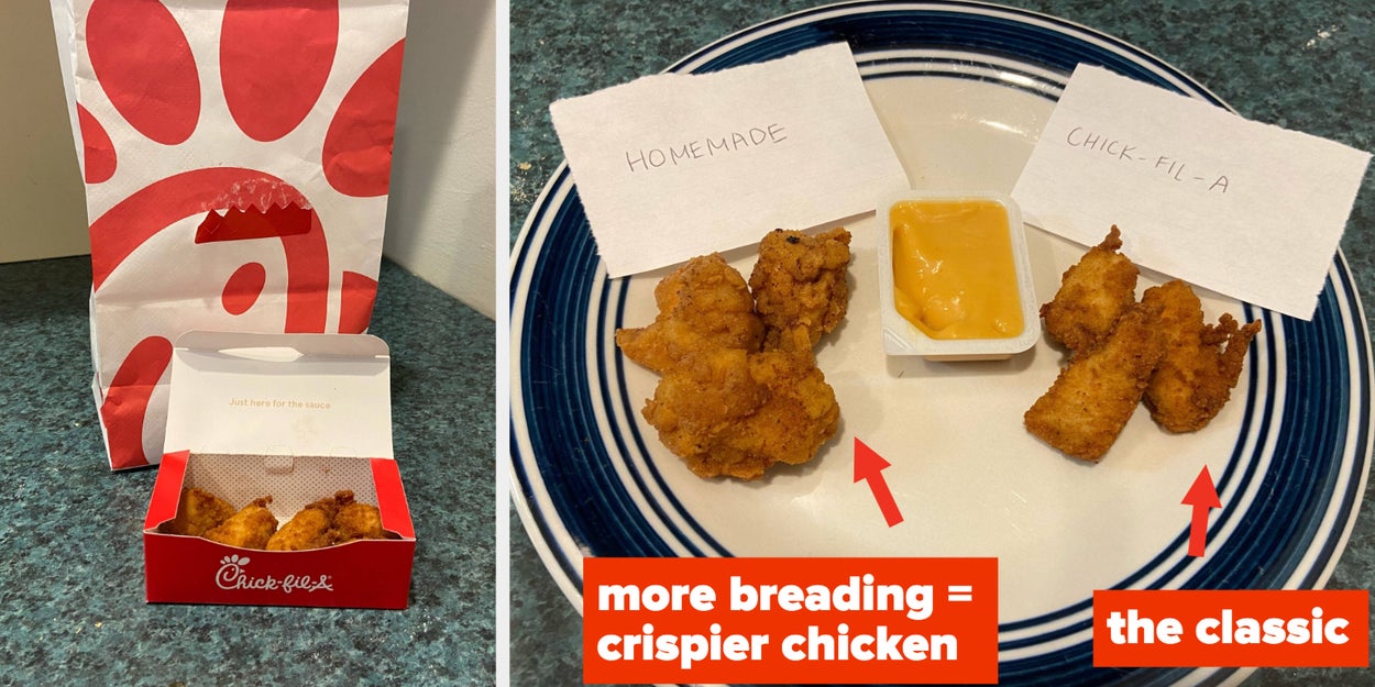 This Copycat Chick-Fil-A Chicken Nugget Recipe Is Apparently
Better Than The Real Thing, So I Tried It For Myself, And Can
Confirm