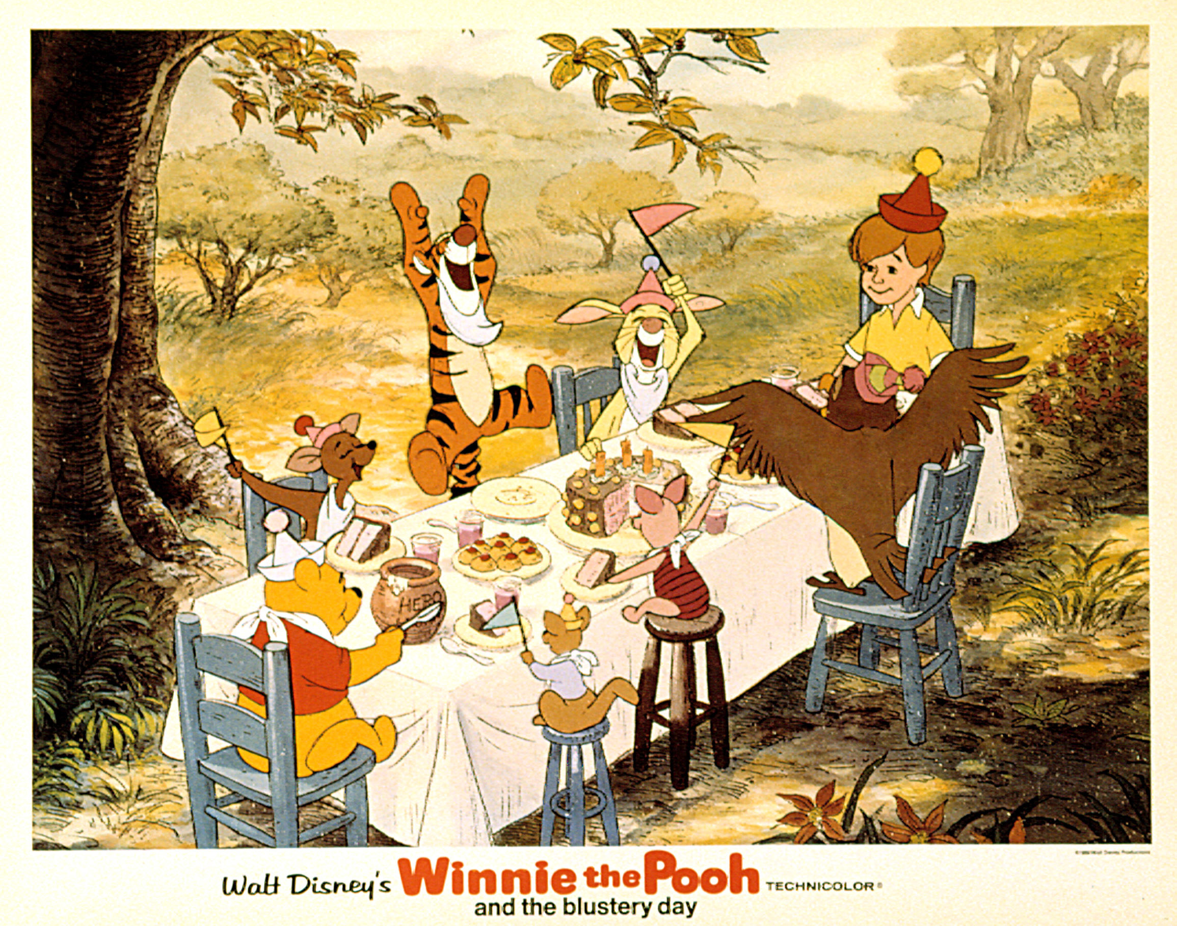 Winnie the Pooh and the Blustery Day US lobbycard