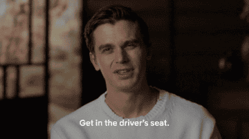 antoni from queer eye saying get in the driver&#x27;s seat