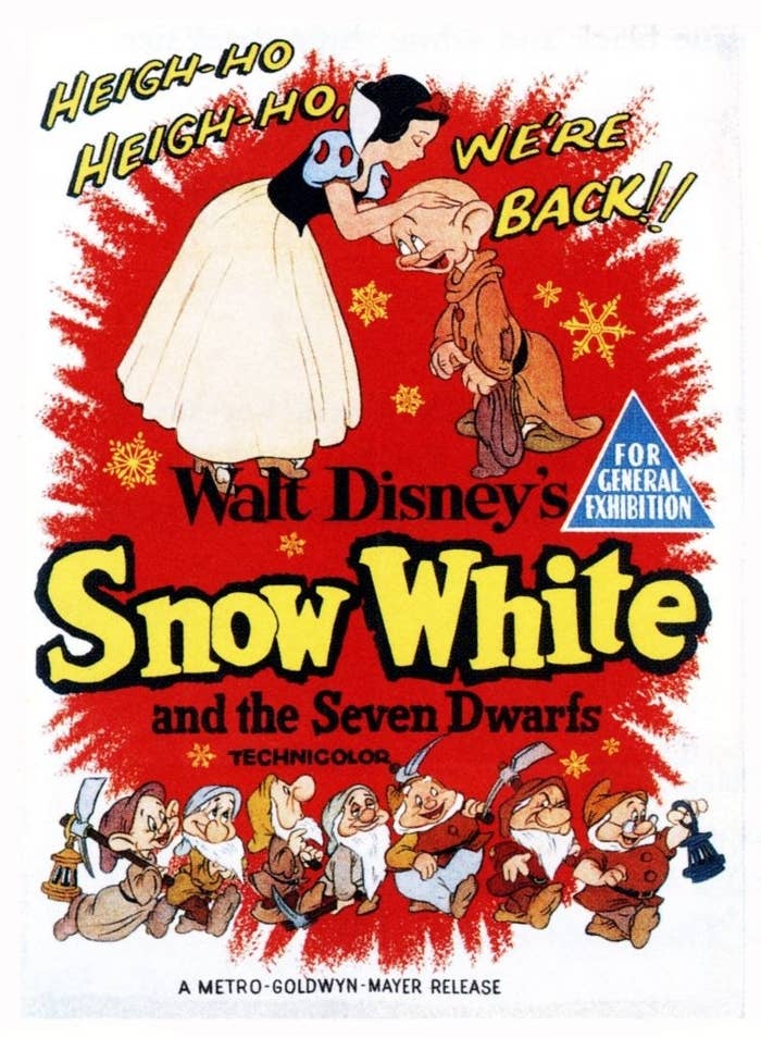 Vintage Snow White poster