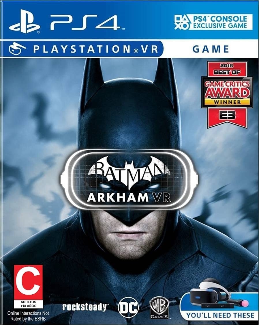 Arkham Batman PS4 realidad virtual